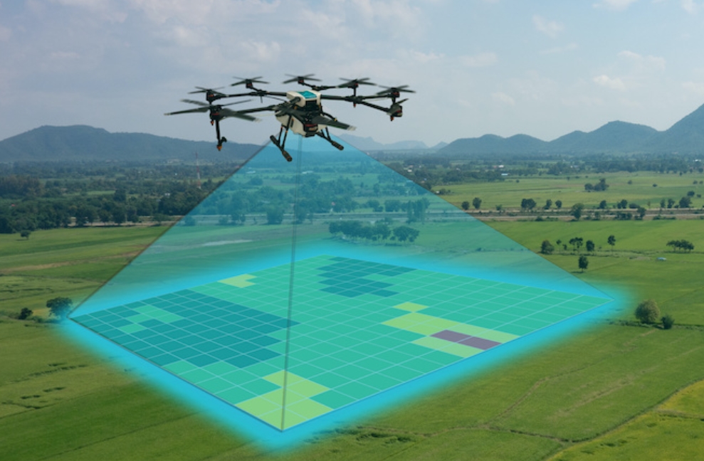 Drone surveys UAV